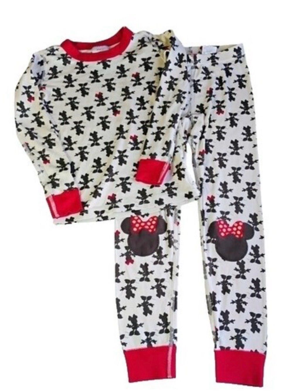 Hanna Andersson Minnie Mouse Theme Pajamas Sz 120cm